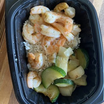 Clean Eatz - Hibachi shrimp - a great lunch! - Juice Bars & Smoothies Near Me - Beavercreek, Ohio