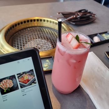 Y Space BBQ - Strawberry yakult - Barbeque Near Me - Flushing, New York