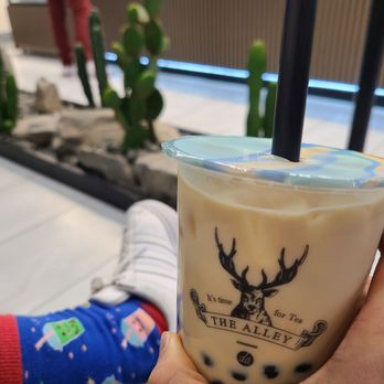 The Alley - Boba socks on boba day - Bubble Tea Near Me - Aurora, Colorado