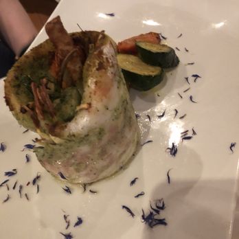 Restaurant Terzo Crotto - Sea bass dish - Italian Near Me - Cernobbio, Colorado