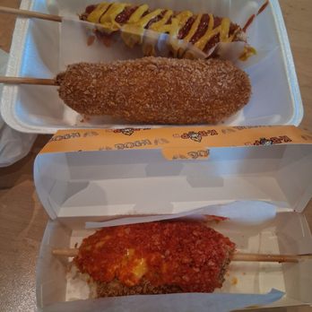 KBOP Korean Kitchen - Corn dogs - Korean Near Me - Jacksonville, Florida KBOP Korean Kitchen - Corn dogs - Korean Near Me - Jacksonville, Florida