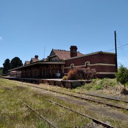 Korumburra Railway Station - Station Building