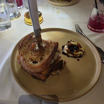 Linden - Oxtail grilled cheese sandwich - New American Near Me - Los Angeles, California
