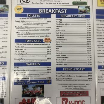 Corner Cafe - the menu of the corner cafe - Cafes Near Me - Tulsa, Oklahoma