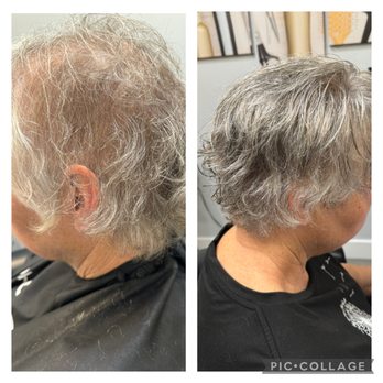 Aging Gracefully - Hair toppers before and after - Hair Salons Near Me - Cleveland, Tennessee Aging Gracefully - Hair toppers before and after - Hair Salons Near Me - Cleveland, Tennessee