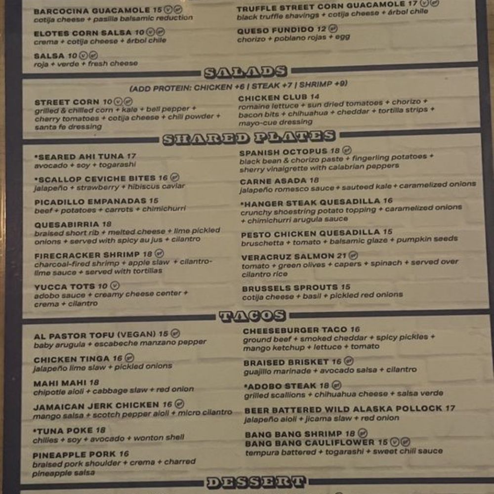 Barcocina West Town - Menu - Tacos Near Me - Chicago, Illinois Barcocina West Town - Menu - Tacos Near Me - Chicago, Illinois