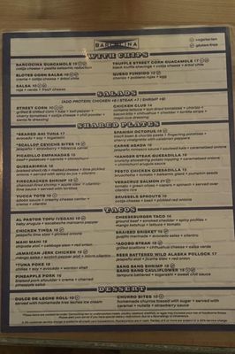 Menu photo 7 Barcocina West Town Chicago, IL
