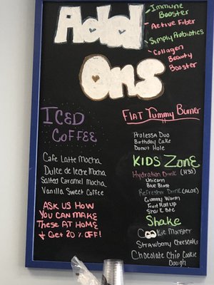 Menu photo 3 ZENergy Zone Tamarac, FL