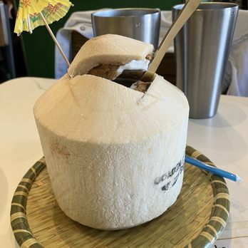 Golden Spoon - Fresh Young Coconut - Thai Near Me - Manteca, California