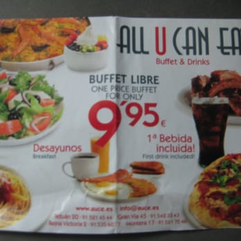 All U Can Eat - Buffets Near Me - Madrid, M