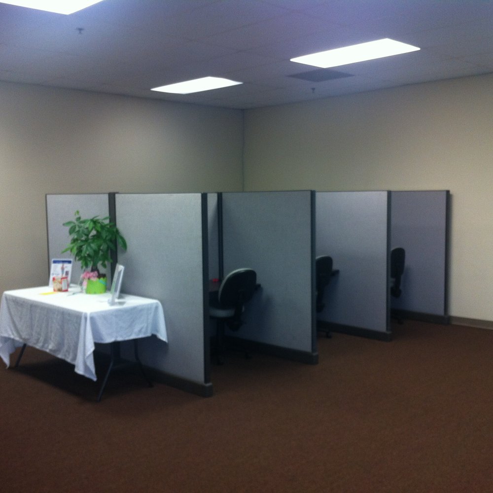 Coworking Connection - Some of the small cubicles - Shared Office Spaces Near Me - Murrieta, California