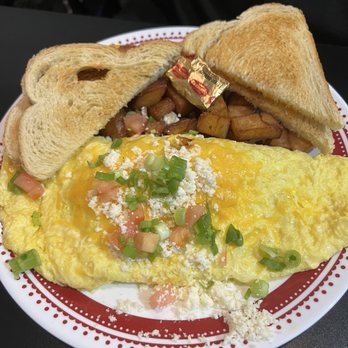 Nelscott Breakfast House - Chorizo omelette - Breakfast & Brunch Near Me - Lincoln City, Oregon Nelscott Breakfast House - Chorizo omelette - Breakfast & Brunch Near Me - Lincoln City, Oregon