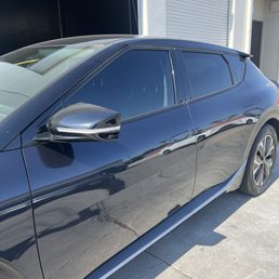 KIA EV6 front window tinting! KIA EV6 front window tinting!