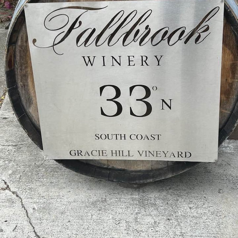 Fallbrook Winery - Wine Tasting Room Near Me - Fallbrook, California