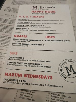 Menu photo 1 Marlow's Tavern Atlanta, GA