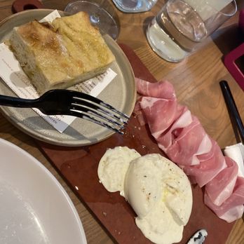 Bastone - Burrata (cheese) prosciutto (meat) & focaccia (bread) - Pasta Shops Near Me - Atlanta, Georgia