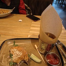 Lamb burger Lamb burger