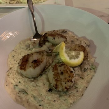 Savor Restaurant - Scallops with risotto. Scallops were incredible - Seafood Near Me - Carmel, Indiana Savor Restaurant - Scallops with risotto. Scallops were incredible - Seafood Near Me - Carmel, Indiana