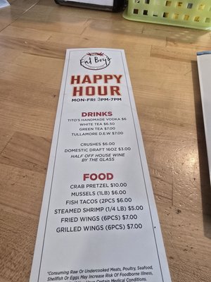 Menu photo 3 Fat Boys Crab House Crofton, MD