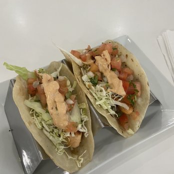 Mariscos Mar Azul - Salmon tacos. - Seafood Near Me - Yuma, Arizona Mariscos Mar Azul - Salmon tacos. - Seafood Near Me - Yuma, Arizona