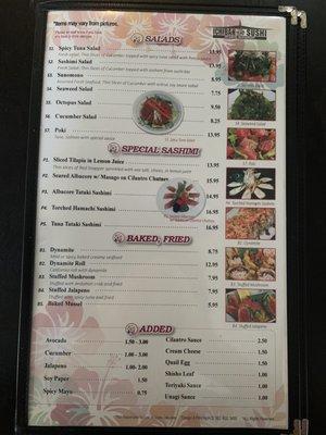 Menu photo 6 Ichiban Sushi Downey, CA