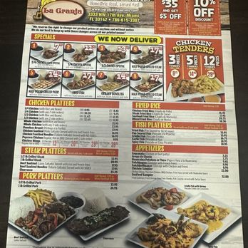 La Granja - Menu - Peruvian Near Me - Miami, Florida