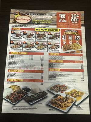 Menu photo 2 La Granja Miami, FL