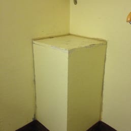 Weird box in the closet area Weird box in the closet area