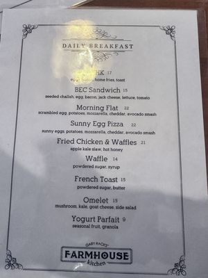 Menu photo 8 Farmhouse Kitchen - Boca Raton Boca Raton, FL