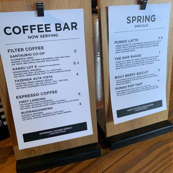 Three Ships Coffee Roasters - Coffee Bar Menu - Coffee & Tea Near Me - Virginia Beach, Virginia
