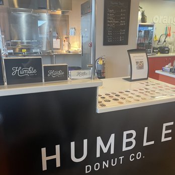 Humble Donut - the front counter of a donut shop - Donuts Near Me - Seymour, Indiana
