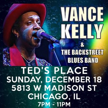 Ted's Place - a man in a red hat singing into a microphone - Bars Near Me - Chicago, Illinois