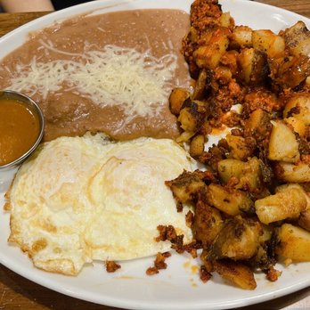 Cafe De Olla - Chorizos con papas - American Near Me - Monrovia, California Cafe De Olla - Chorizos con papas - American Near Me - Monrovia, California