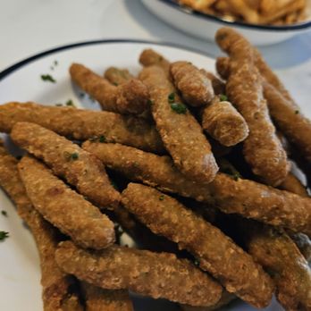 Oak & Ember - Fried green onions - Halal Near Me - Ontario, California