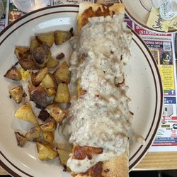 The LAB Shack - Brisket enchilada (seriously... insanely good!)