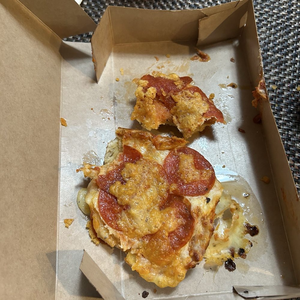 Einstein Bros. Bagels - Burnt pizza bagel - Bagels Near Me - Clearwater, Florida Einstein Bros. Bagels - Burnt pizza bagel - Bagels Near Me - Clearwater, Florida