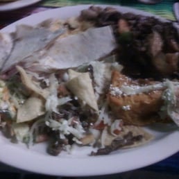 A sampling of what they had to offer. Everything was hot, fresh and delicious.