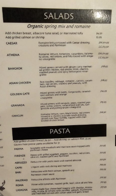 Menu photo 1 Crepevine Restaurants San Francisco, CA