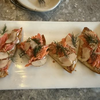 Coconuts - Smoked Trout Toast - Seafood Near Me - Fort Lauderdale, Florida Coconuts - Smoked Trout Toast - Seafood Near Me - Fort Lauderdale, Florida