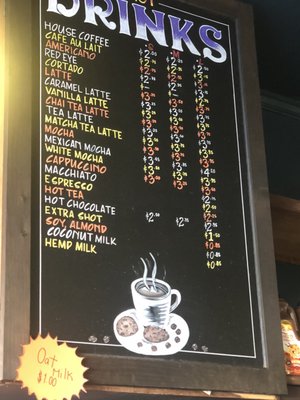 Menu photo 7 Antigua Coffee Shop San Francisco, CA