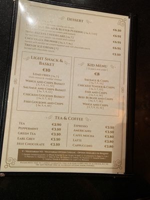 Menu photo 4 The Gin Palace Dublin, D Menu photo 4 The Gin Palace Dublin, D