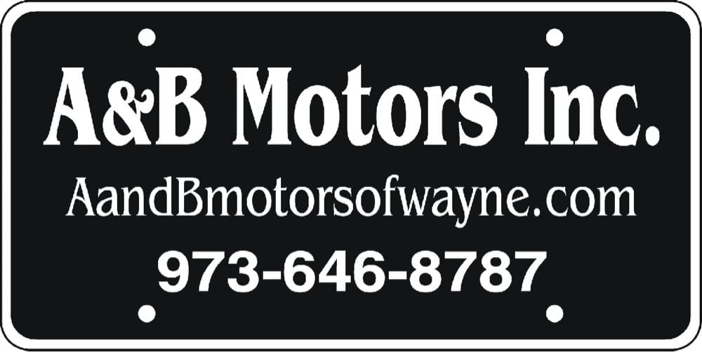 A AND B MOTORS 68 Greenwood Ave, Wayne, New Jersey Used Car Dealers Phone Number Yelp