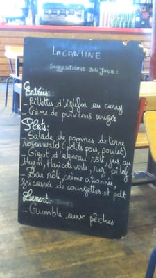 Menu photo 1 La Cantine de Belleville Paris, 75