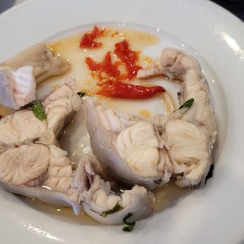 Nha Trang Restaurant - Fish filets removed (for easier eating) from the Canh Chua soup dish in the Lunch special $30 for 3 dishes. - Vietnamese Near Me - San Jose, California Nha Trang Restaurant - Fish filets removed (for easier eating) from the Canh Chua soup dish in the Lunch special $30 for 3 dishes. - Vietnamese Near Me - San Jose, California