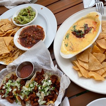 Cinco - Happy hour foods: Street tacos, queso, guac & salsa. - Mexican Near Me - Los Angeles, California Cinco - Happy hour foods: Street tacos, queso, guac & salsa. - Mexican Near Me - Los Angeles, California