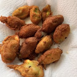 silverton farm - Stuffed zucchini blossoms. Went to the farm they had the flowers