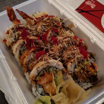 Hamaru Sushi - Black Dragon Roll - Japanese Near Me - Toronto, Ontario