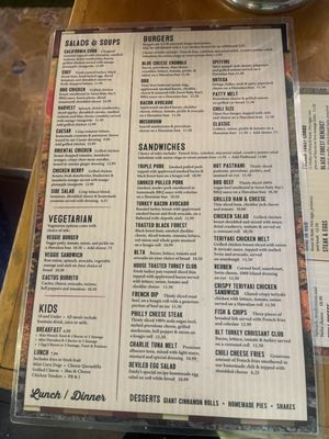 Menu photo 1 Fork & Spoon Mountain Center, CA