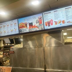 Burger King - The menu they had a problem with me ordering from