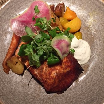 Roanoke - Faroe Island Scottish Salmon - delish! - Cocktail Bars Near Me - Chicago, Illinois